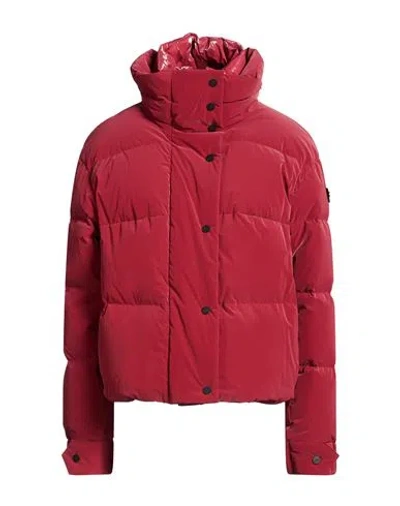 Peuterey Woman Puffer Brick Size 8 Polyamide In Red