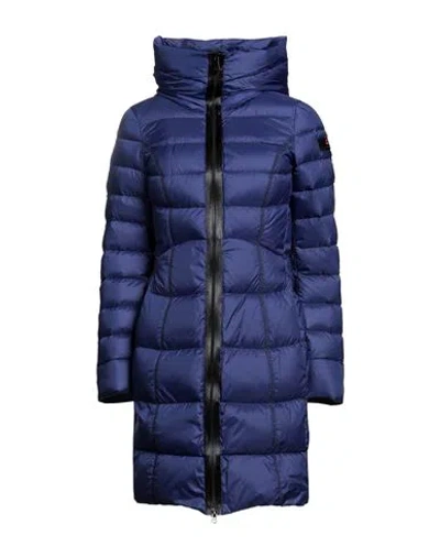 Peuterey Woman Puffer Bright Blue Size 2 Polyester