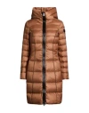 Peuterey Woman Puffer Camel Size 4 Polyester In Brown