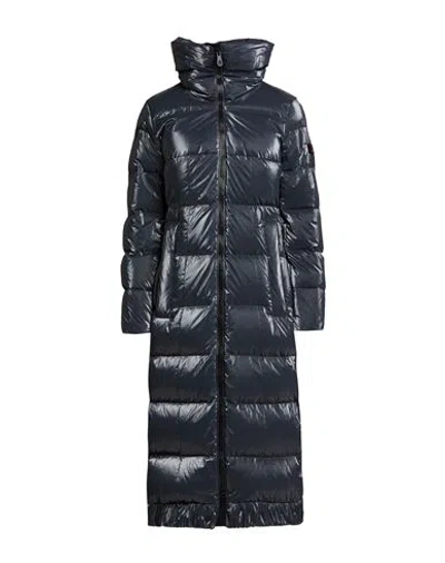 Peuterey Woman Puffer Charcoal Size 6 Polyamide In Gray