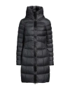 Peuterey Tailored Black Coat With Structured Silhouette And Timeless Design In Black