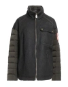 Peuterey Woman Puffer Charcoal Size M Wool, Polyamide, Polyester