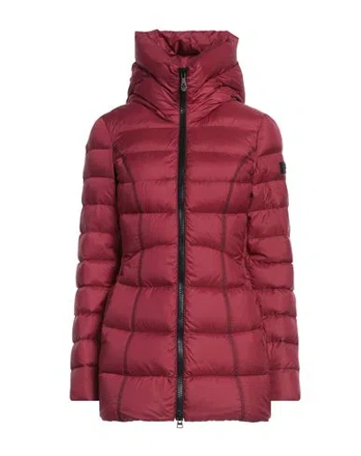 Peuterey Woman Puffer Garnet Size 8 Polyester