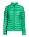 Peuterey Woman Puffer Green Size 10 Polyester
