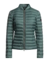 Peuterey Woman Puffer Green Size 8 Polyester