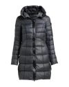 Peuterey Woman Puffer Grey Size 6 Polyester