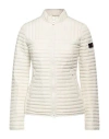 Peuterey Woman Puffer Ivory Size 4 Polyamide In Ivory