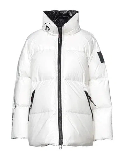 Peuterey Woman Puffer Ivory Size Xxs Polyamide In White