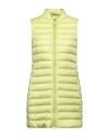 Peuterey Woman Puffer Light Green Size 6 Polyester