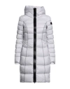 Peuterey Woman Puffer Light Grey Size 10 Polyester In Gray