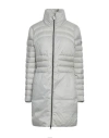 Peuterey Woman Down Jacket Light Grey Size 10 Polyester In Grey