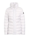Peuterey Woman Puffer Light Grey Size 4 Polyester In Gray