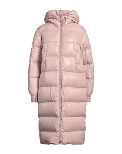 Peuterey Woman Puffer Light Pink Size 6 Polyamide