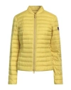 Peuterey Woman Puffer Lime Green Size 6 Polyester