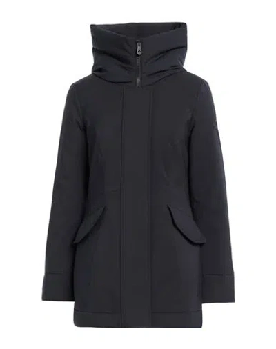 Peuterey Woman Puffer Midnight Blue Size 14 Polyethylene, Elastane