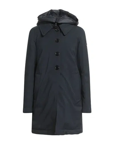 Peuterey Woman Puffer Midnight Blue Size 16 Polyethylene, Elastane