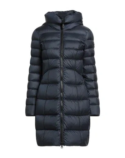 Peuterey Woman Puffer Midnight Blue Size 2 Polyester