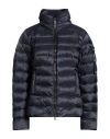Peuterey Woman Puffer Midnight Blue Size 4 Polyester