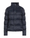 Peuterey Woman Puffer Midnight Blue Size 10 Polyester In Blue