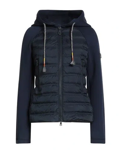 Peuterey Woman Puffer Midnight Blue Size 8 Polyester, Viscose
