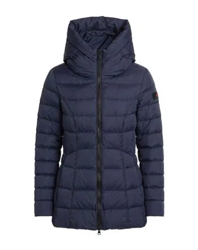 Peuterey Woman Puffer Navy Size 10 Polyester