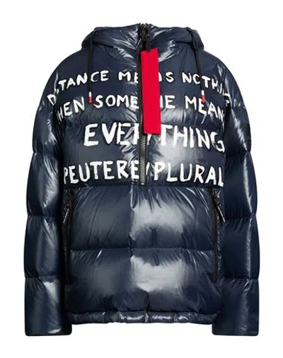 Peuterey Woman Puffer Navy Size Xs Polyester
