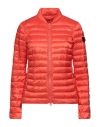 Peuterey Woman Puffer Orange Size 10 Polyester