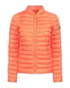 Peuterey Woman Puffer Orange Size 10 Polyester