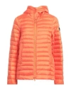 Peuterey Woman Puffer Orange Size 10 Polyester