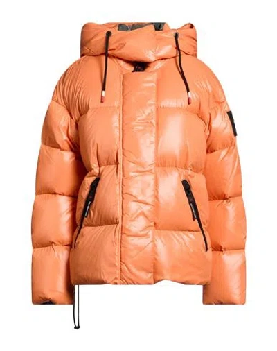 Peuterey Woman Puffer Orange Size L Polyamide