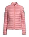Peuterey Woman Puffer Midnight Blue Size 10 Polyester In Pink