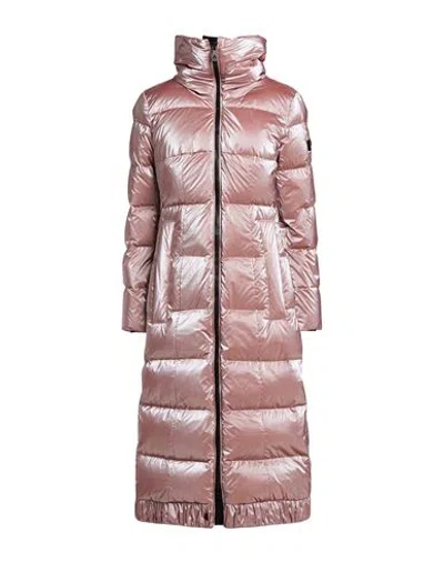 Peuterey Woman Puffer Pink Size 8 Polyamide