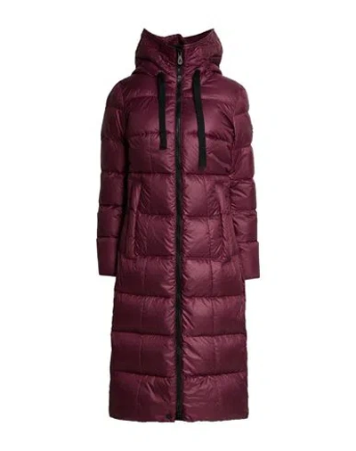 Peuterey Woman Puffer Plum Size 2 Polyester In Purple