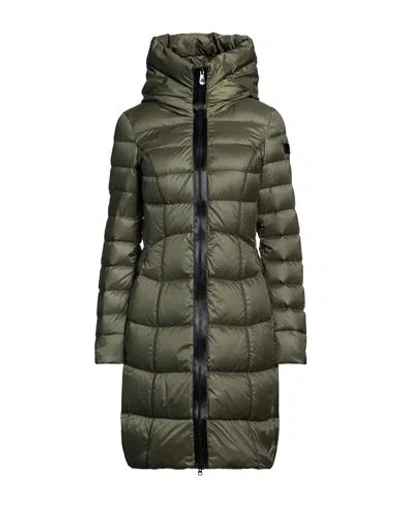 Peuterey Woman Puffer Sage Green Size 6 Polyester