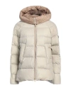 Peuterey Woman Puffer Sand Size 14 Viscose, Polyamide