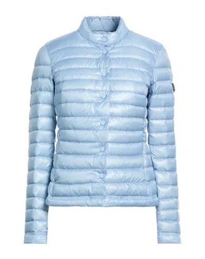Peuterey Woman Puffer Sky Blue Size 10 Polyester