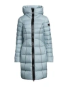 Peuterey Woman Puffer Sky Blue Size 8 Polyester