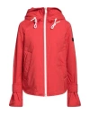 Peuterey Woman Puffer Tomato Red Size 6 Polyester, Elastane In Red