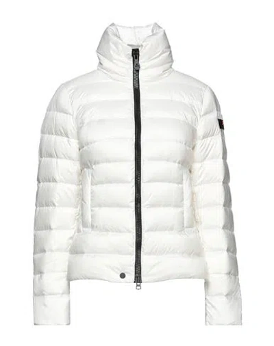 Peuterey Woman Puffer White Size 10 Polyester