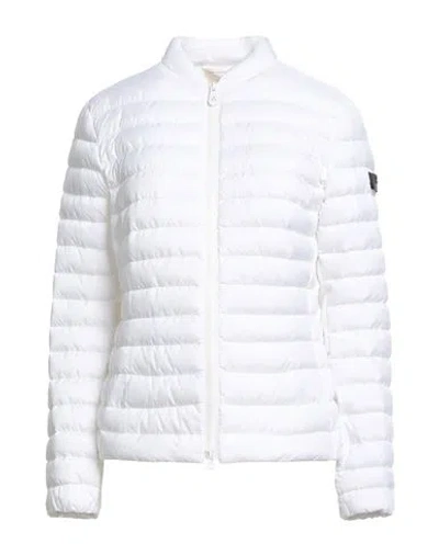 Peuterey Woman Puffer White Size 10 Polyester