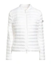 Peuterey Woman Puffer White Size 10 Polyester In White