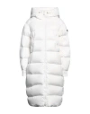 Peuterey Woman Puffer White Size 6 Polyamide