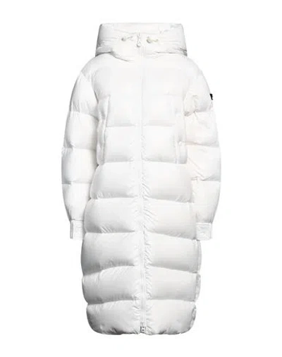 Peuterey Woman Puffer White Size 6 Polyamide