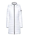 Peuterey Woman Puffer White Size 6 Polyamide, Elastane In White