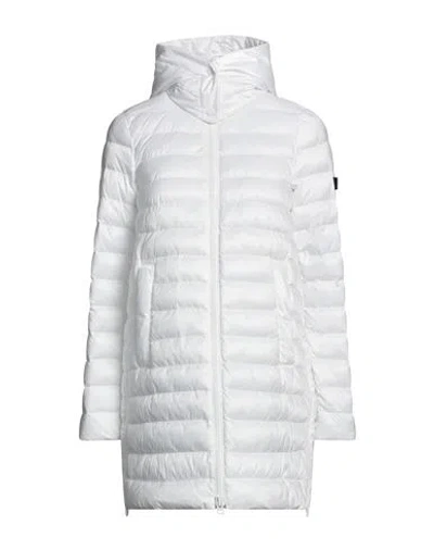 Peuterey Woman Puffer White Size 6 Polyester