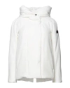Peuterey Woman Puffer White Size 6 Polyester, Elastane In White
