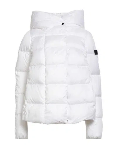 Peuterey Woman Puffer White Size 8 Polyester