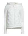 Peuterey Woman Puffer White Size 8 Polyester, Viscose, Polyamide In White
