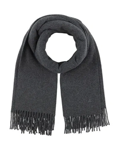 Peuterey Woman Scarf Charcoal Size - Wool In Gray