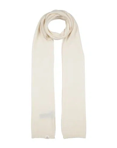 Peuterey Woman Scarf Ivory Size - Alpaca Wool, Polyamide, Virgin Wool In Neutral